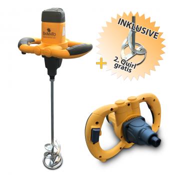 BAMATO Elektrisches Handruehrwerk BRW-1200PRO inkl 2x Quirl
